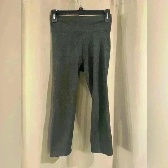 Women’s Gray Adidas Workout Capris - Picture 1 of 8